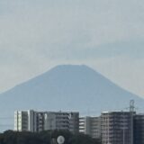 富士山が見えた